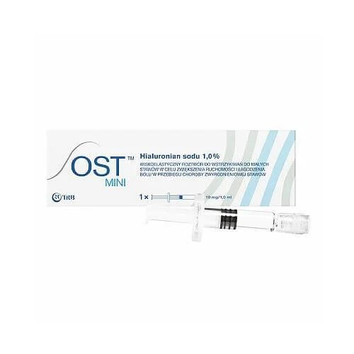 OST Mini Natriumhyaluronaat 10 mg/1 ml, 1 ampul/spuit