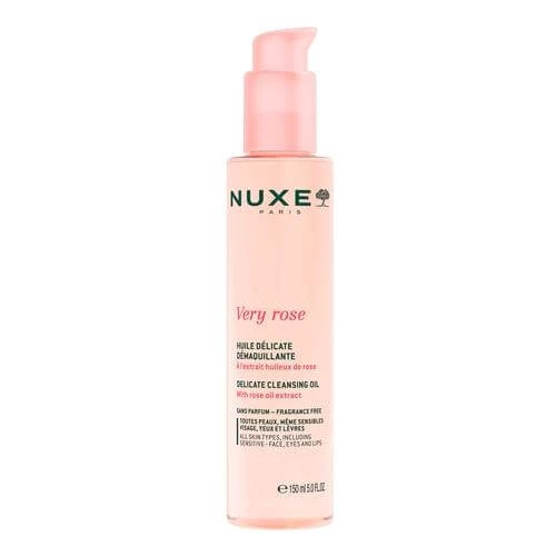 Nuxe Very Rose Milde Make-up Verwijderingsolie, 150 ml