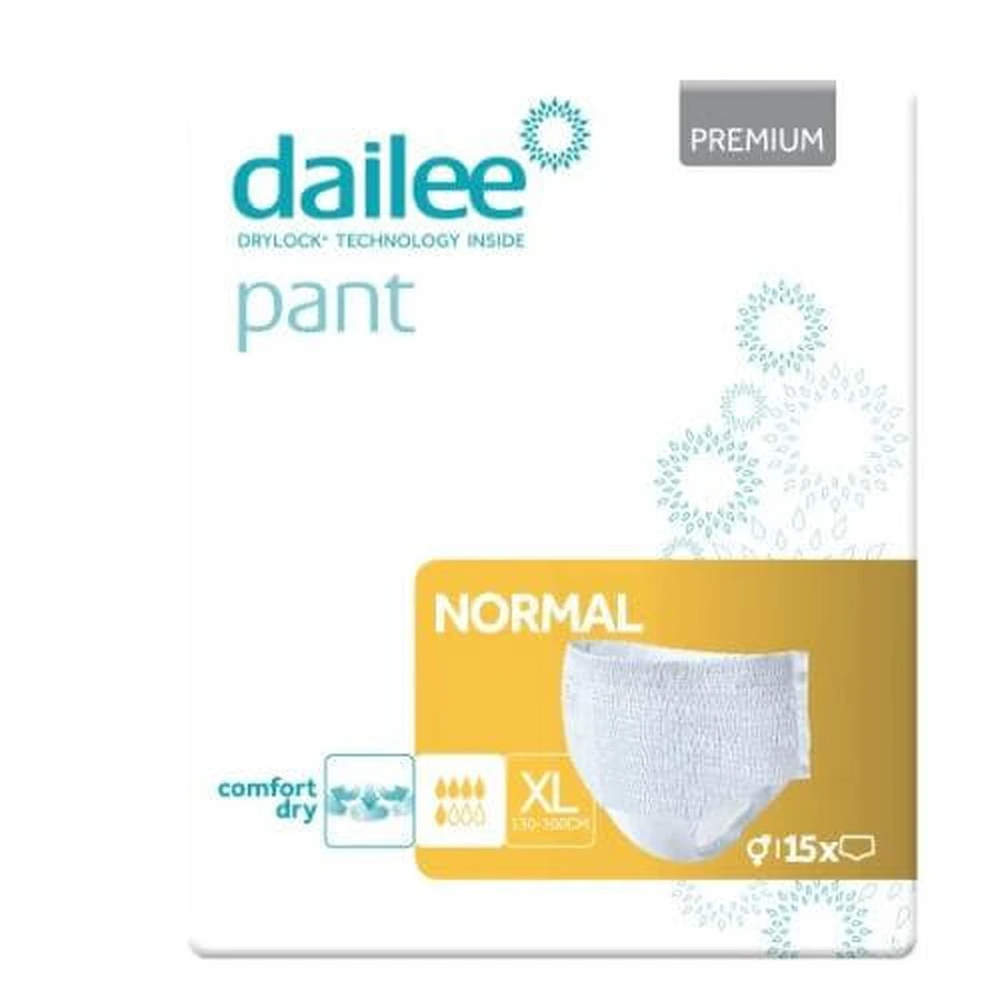 DAILEE Pant Normal XL Absorbierende Slips, 15 Stück