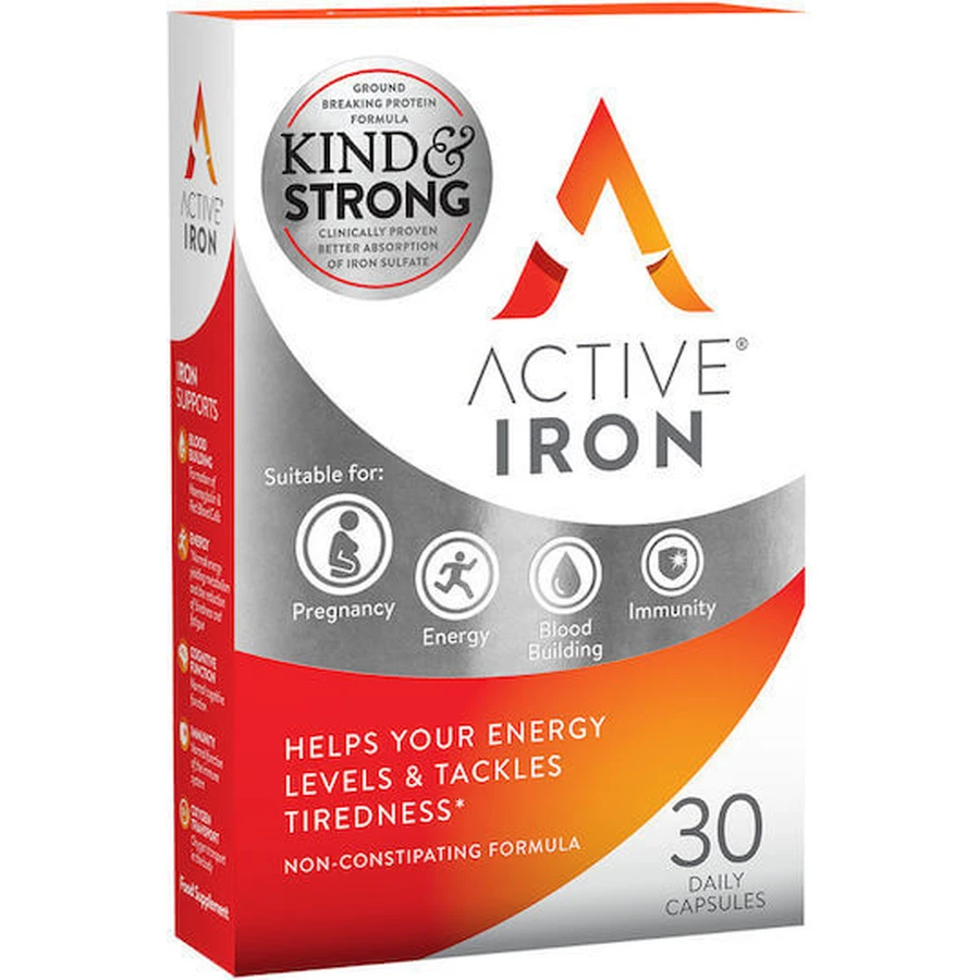 Active Iron Spezial-Nahrungsergänzungsmittel 30 Kapseln