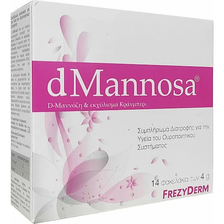 Frezyderm dMannosa Speciaal Voedingssupplement 14 sachets