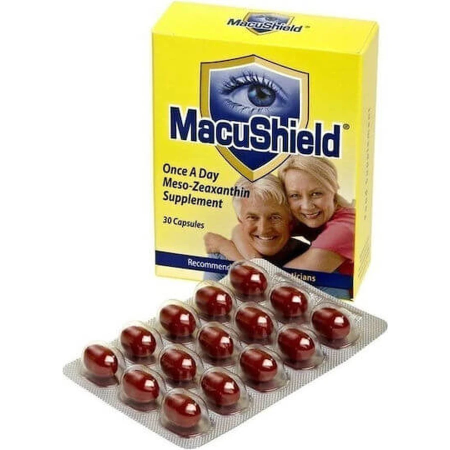 Macushield Eye Health Supplement Specjalny suplement diety 30 kaps: ceny i cechy