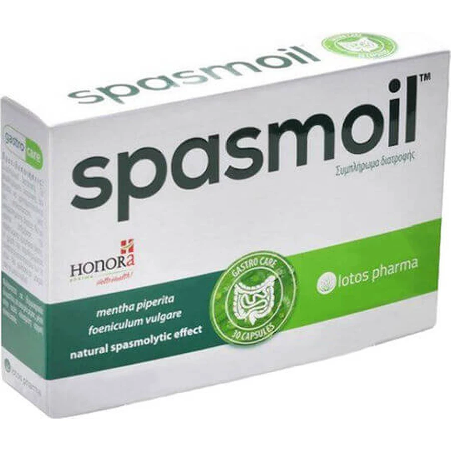 Honora Spasmoil Complemento Alimenticio Especial Spasmoil 30 cáps.