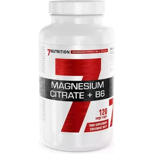 7Nutrition Magnesium Citrate & B6 120 veget veget capsules