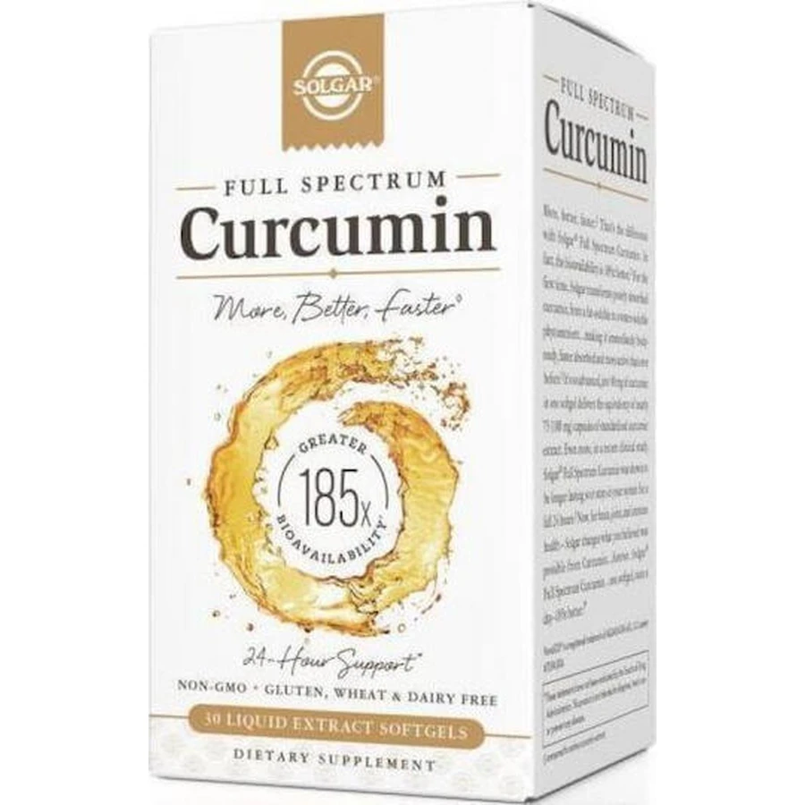 Solgar Volledig Spectrum Curcumine 30 softgels