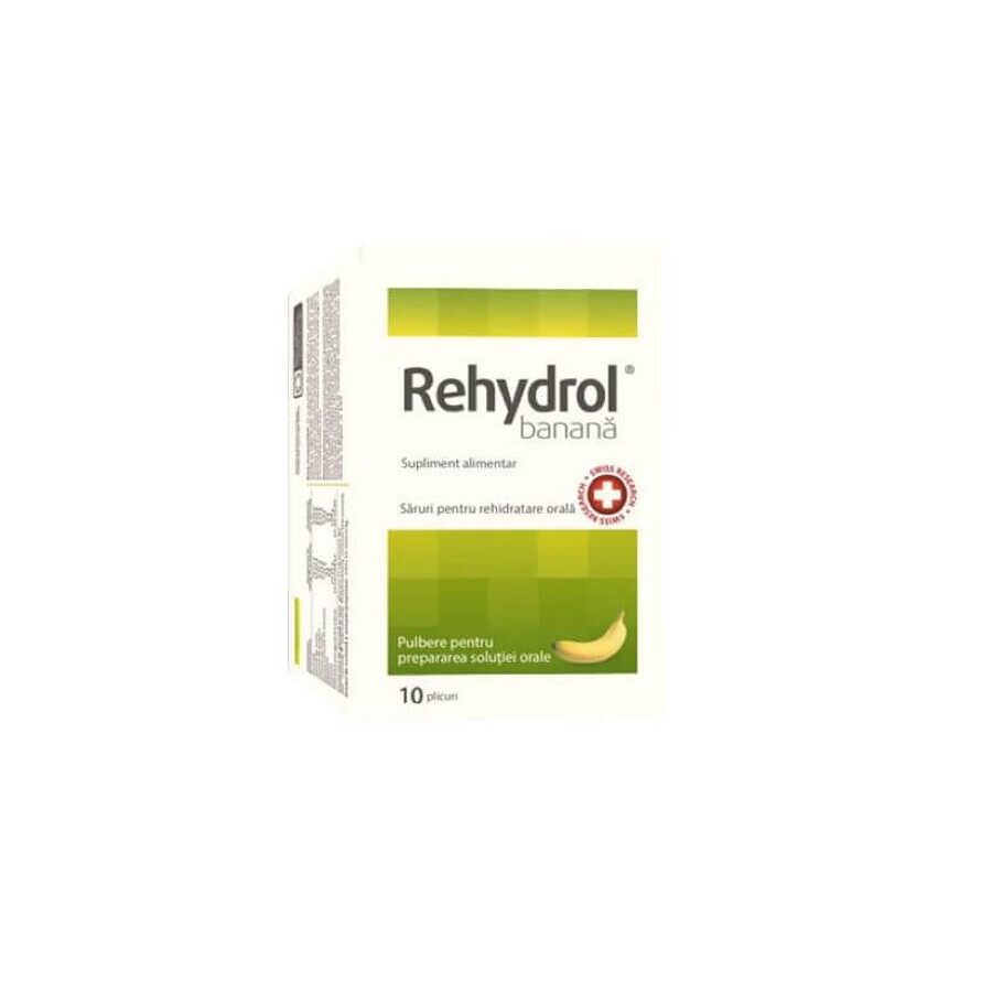 Rehydrol banane, 10 sachets, MBA Pharma