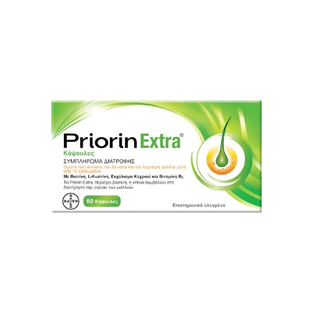 Priorin Extra, 60 tabletten, Bayer