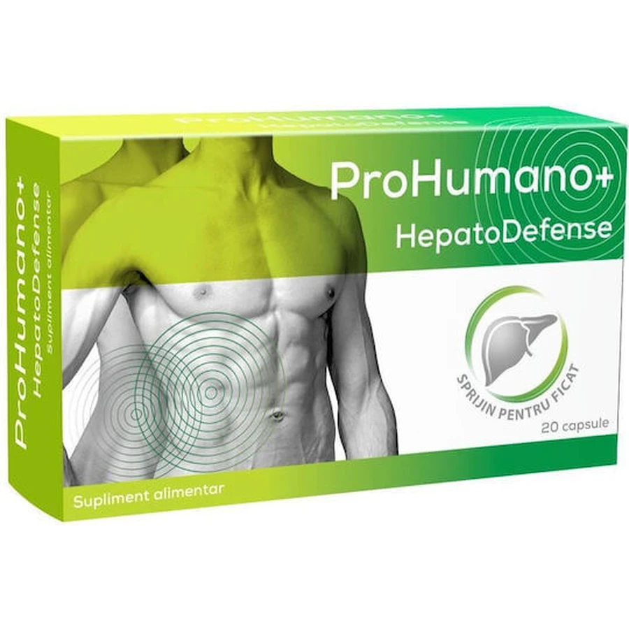 ProHumano+ HepatoDefence HepatoDefence Nahrungsergänzungsmittel Spezial 20 Kapseln