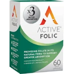 Actief ijzer Actief foliumzuursupplement voor zwangerschap 60 capsules