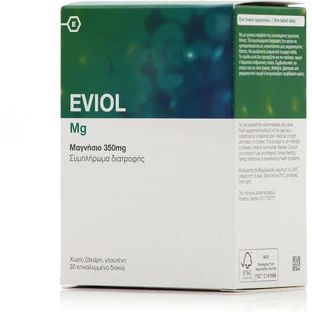 Eviol Mg Magnesium 350mg 30 capsules
