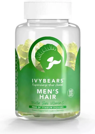 IvyBears Mannenhaar Voedingssupplement Speciaal 60 geleiproducten