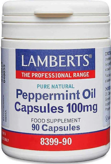 Lamberts Pepermuntolie 100mg 90 caps