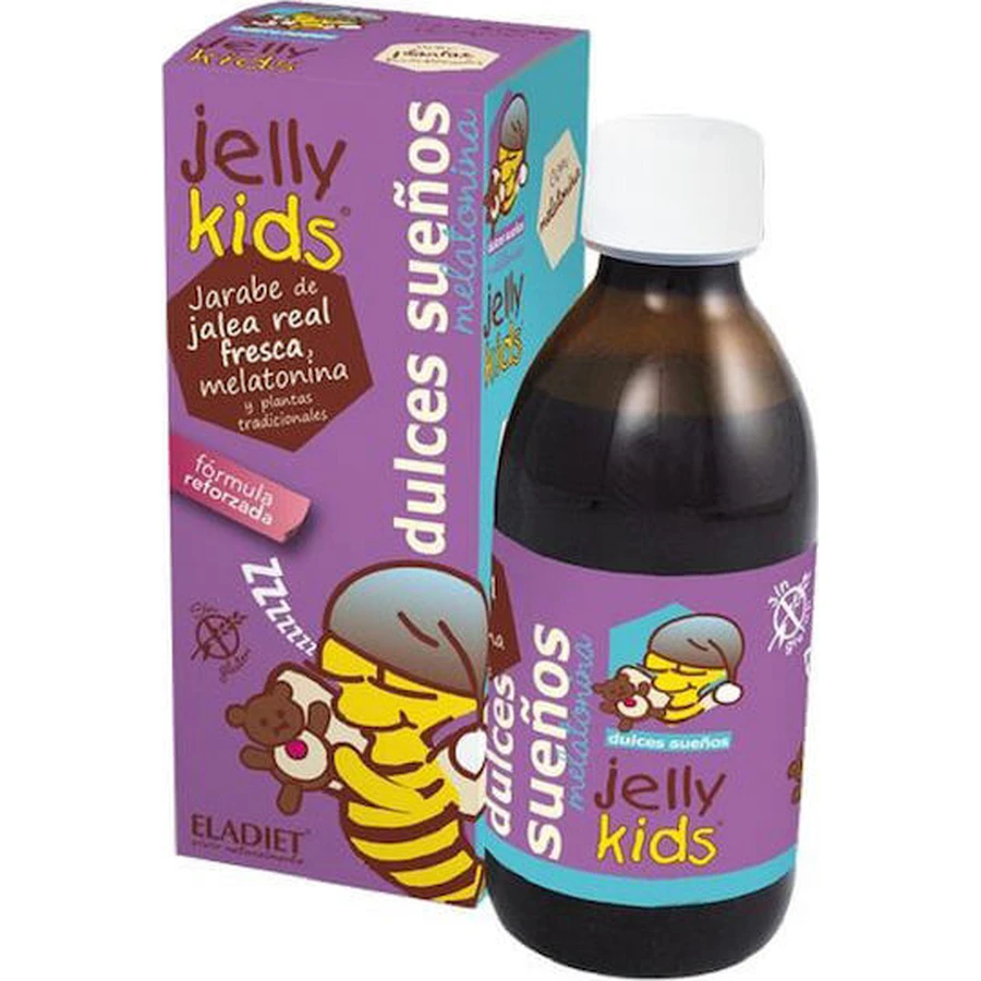 Eladiet Jelly Kids Sweet Dreams Multiwitamina dodająca energii, wzmacniająca układ odpornościowy i nerwowy 150ml: ceny i cechy