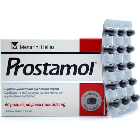 Menarini Prostamol Voedingssupplement Speciaal 60 softgels