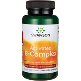 Swanson Geactiveerde B-Complex Vitamine voor energie, immuunsysteem en versterking van het zenuwstelsel 60 plantaardige capsules