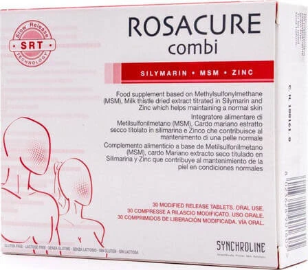 Synchroline Rosacure Combi Gewrichts- & Botgezondheidssupplement 30 capsules