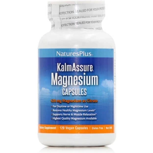 Nature's Plus KalmAssure Magnesium 400mg 90 Capsules Kruiden