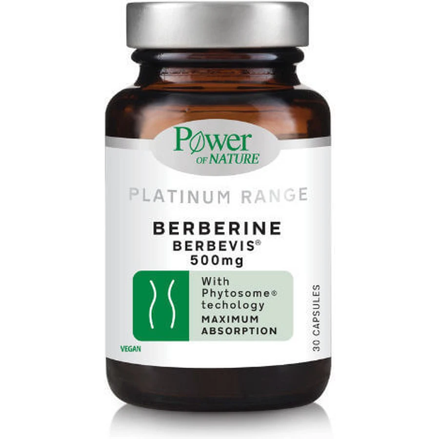 Power Health Platinum Range Berberine Berbevis 500mg 30 caps