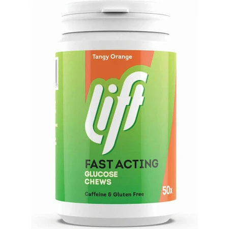 Lift Fast Acting Clucose Chews Integratore alimentare speciale 50 compresse masticabili Arancia crostata