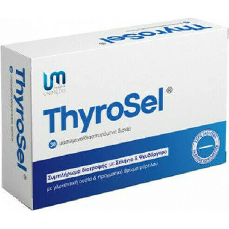 Pharma Unimedis Thyrosel Immuunsysteem Supplement 30 caps