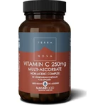 TerraNova Vitamine C pour le renforcement immunitaire, la peau et l'action antioxydante 250mg 50 gélules végétales