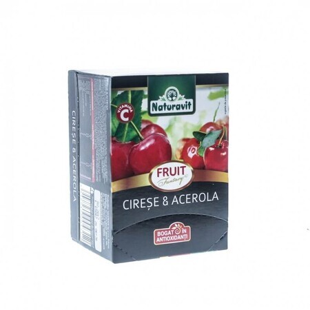 Cherry and acerola tea, 15 sachets, Naturavit