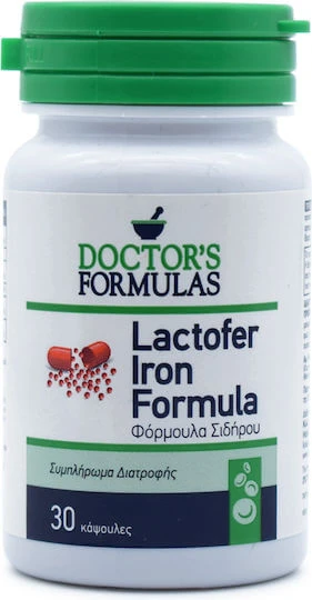 Doctor's Formulas Lactofer IJzerformule 30 capsules