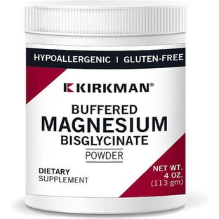 Kirkman Magnesium Bisglycinate Bufferised Magnesium Bisglycinate Powder 113gr