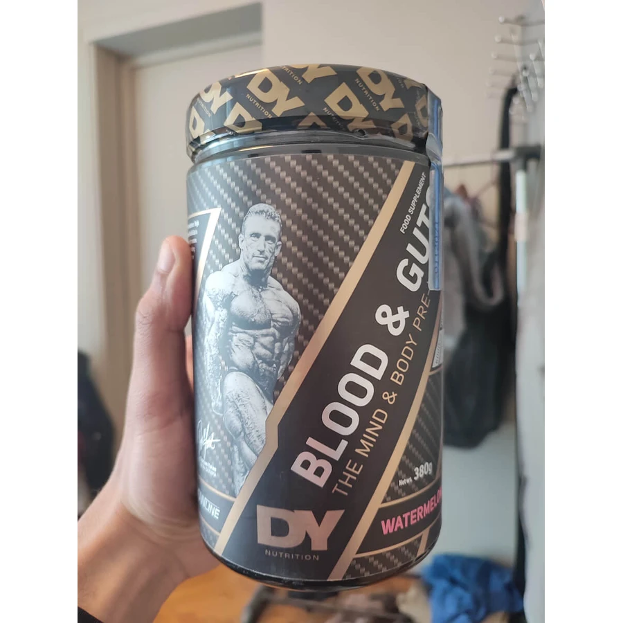 Dorian Yates Blood & Guts Suplemento Pre-Entrenamiento 380gr Cola