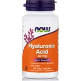 Jetzt Lebensmittel Hyaluronsäure 50mg mit Msm 50mg Joint & Bone Health Supplement 60 veget Kapseln
