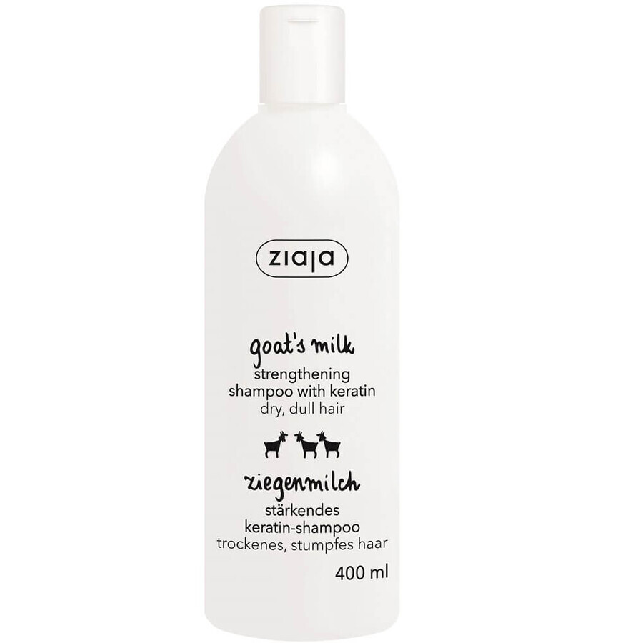 Shampoo met geitenmelk proteïne, 400 ml, Ziaja