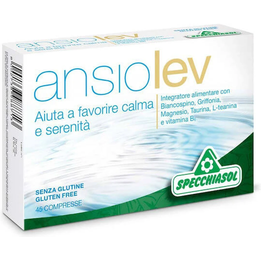 Specchiasol Ansiolev Angst supplement 45 tabs