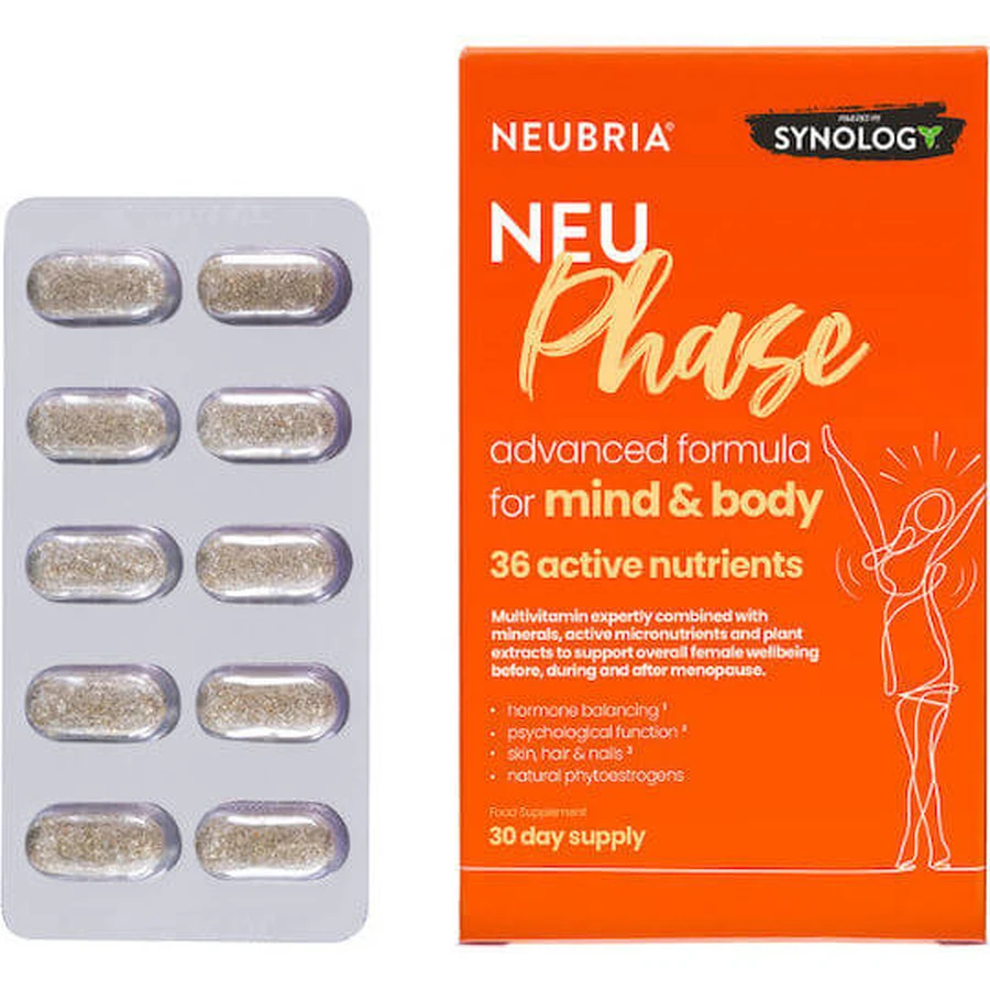 Neubria Neu Phase Menopauzesupplement 30 tabs