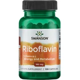 Swanson Riboflavine Vitamine voor de gezondheid van het zenuwstelsel 100mg 100 caps