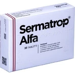 Sermatrop Alpha Alpha Testosterone Boosting Supplement 30 tabs