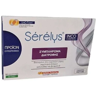Serelys IncoControl 30 plantaardige capsules