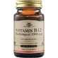 Solgar Vitamine B12 voor de gezondheid van het zenuwstelsel 1000mg 100 tabletten voor sublinguaal gebruik