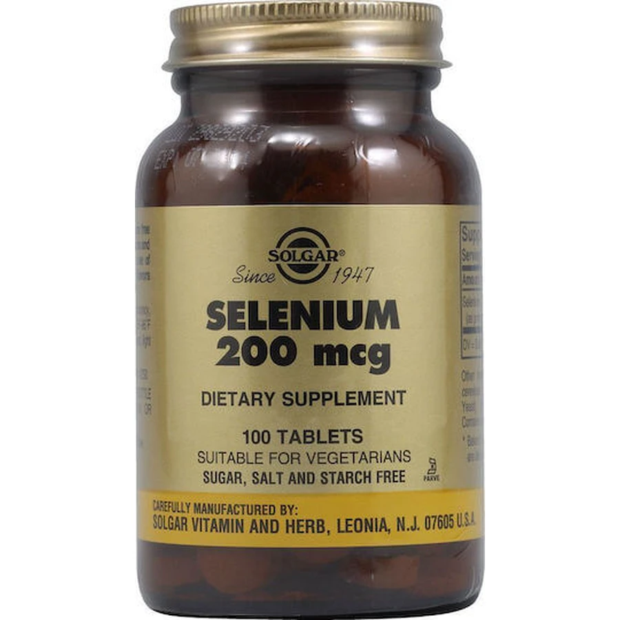 Solgar Selenium 200mg 100 tabletten