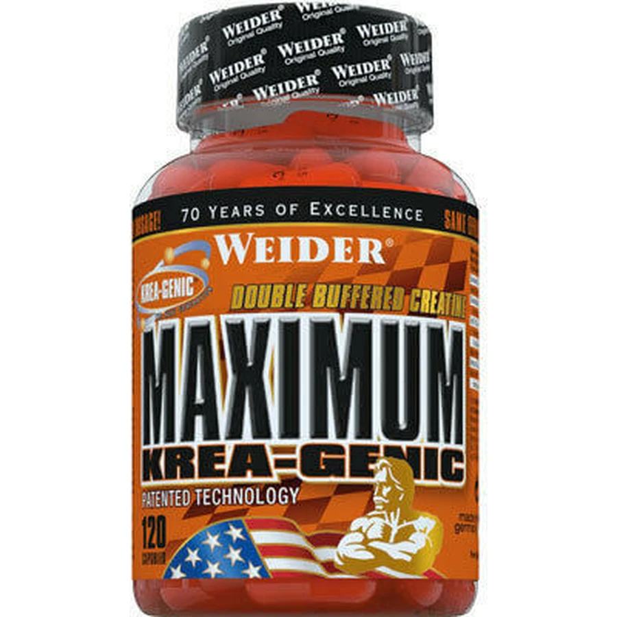 Weider Maximum Krea-Genic 120 cápsulas