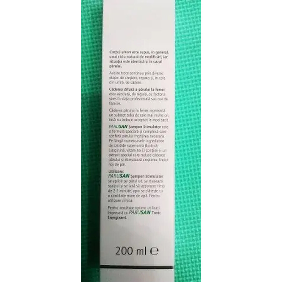 Stimulerende shampoo voor vrouwen, 200 ml, Parusan