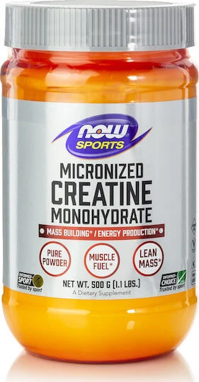 Now Foods Gemicroniseerd Creatine Monohydraat Poeder 500gr