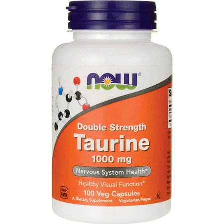 Now Foods Taurine 100 Capsules Niet-gearomatiseerd