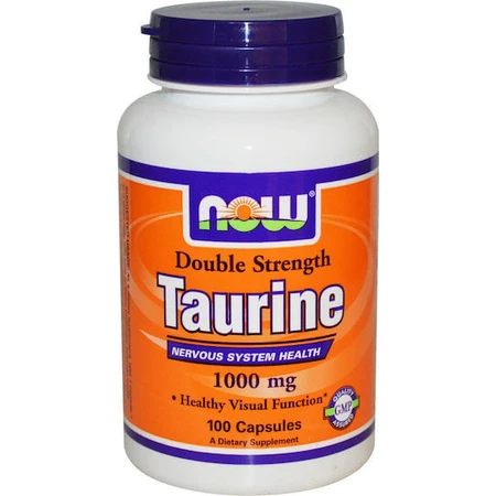 Now Foods Taurine 100 Capsules Niet-gearomatiseerd