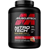 MuscleTech Nitro Tech 100% Whey Gold Whey Protein Glutenfrei mit Geschmacksrichtung Strawberry Shortcake 2.27kg