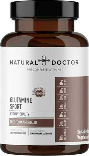 Natural Doctor Glutamine Sport 120 Capsules