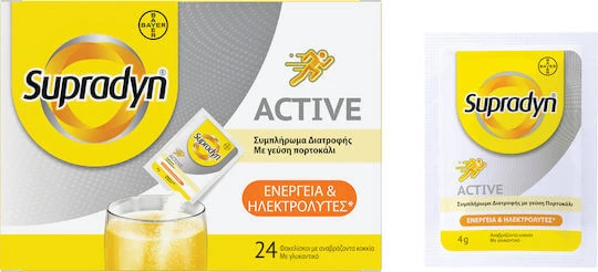 Supradyn Actieve Elektrolyten Sinaasappel 24 sachets