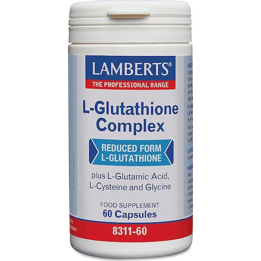 Lamberts L-Glutathion Complex 60 Capsules Niet-gearomatiseerd