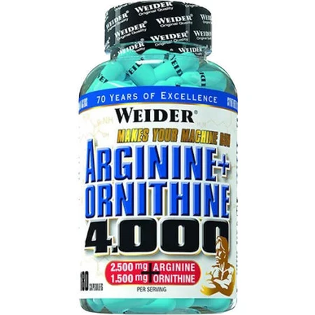 Weider Arginin Ornithin 4000 180 Kapseln