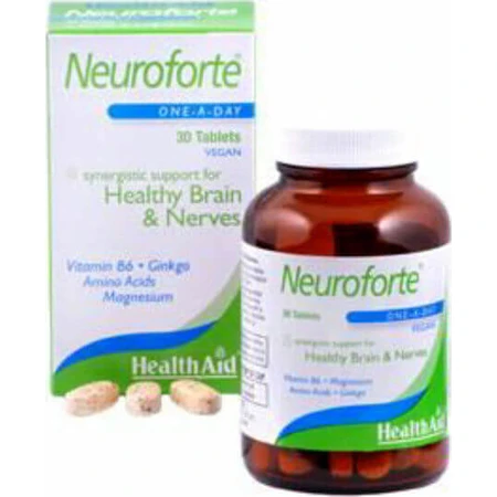 Health Aid Neuroforte 30 tabletek bez smaku: ceny i cechy