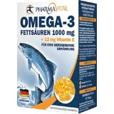 Pharmavital Omega 3 Fischöl 1000mg 100 Weichkapseln Unaromatisiert